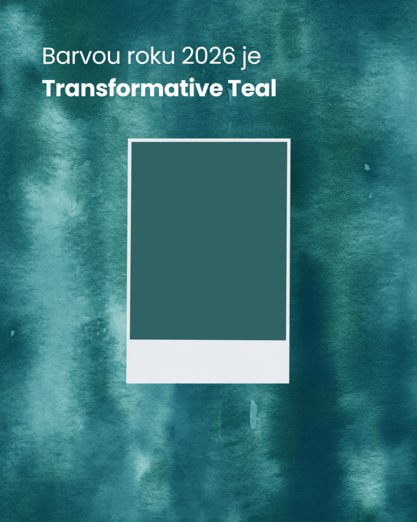 Barva roku 2026 – Transformative Teal v IT světě