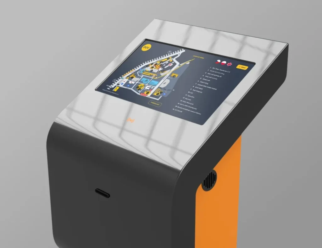 Grafika pro rozhraní orientačního kiosku